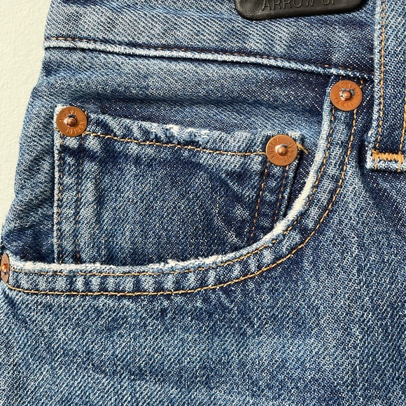 Agolde cropped denim jeans - Picture 4 of 9